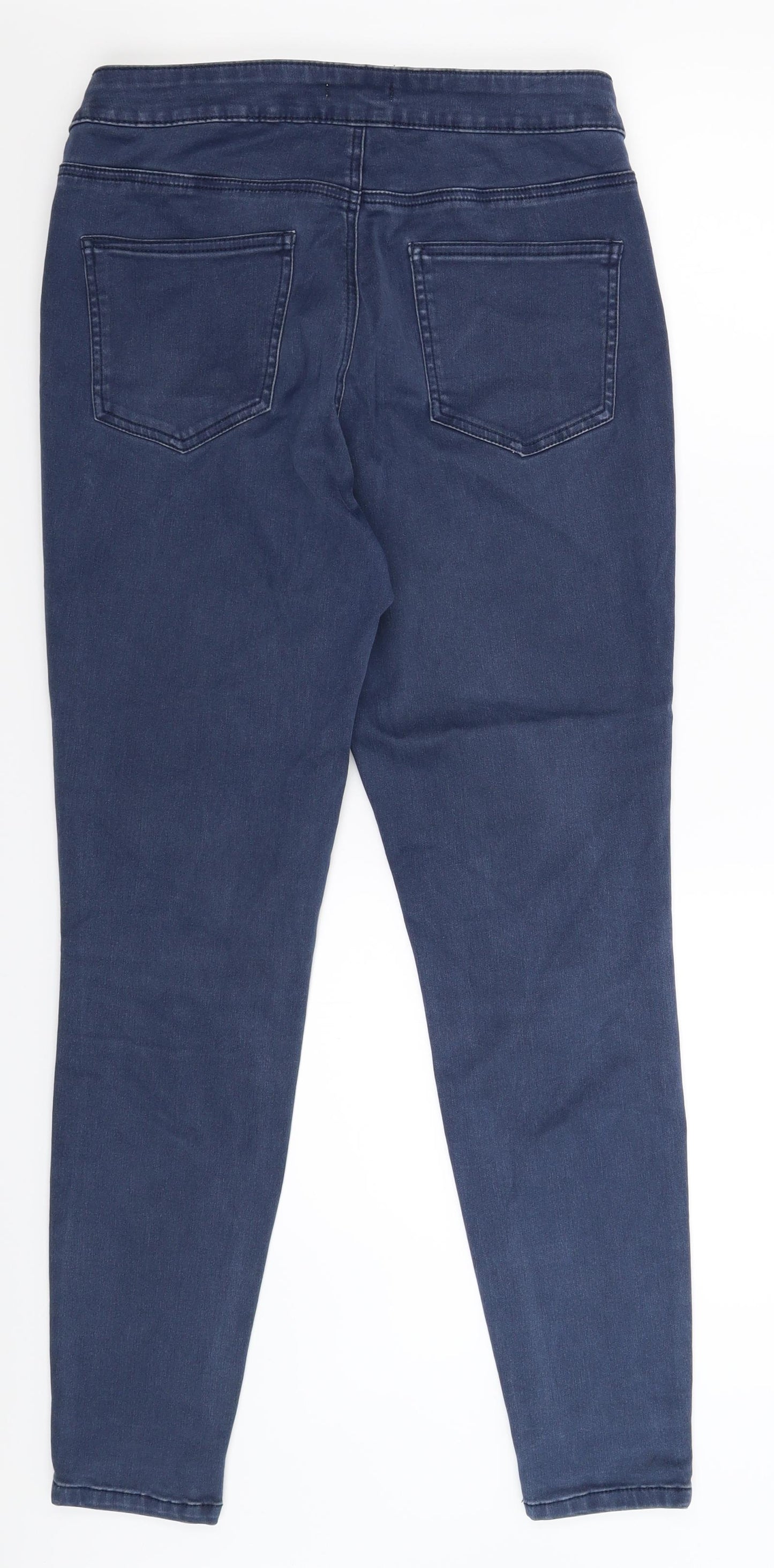 TU Womens Blue  Denim Jegging Jeans Size 14 L28 in