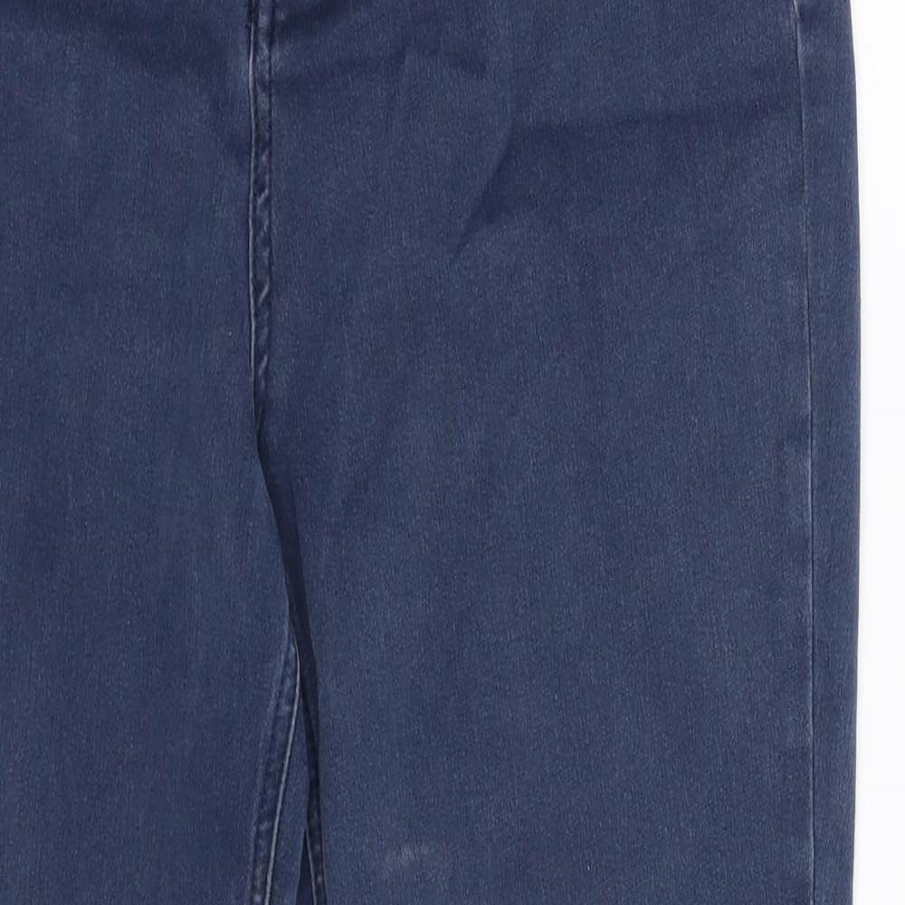 TU Womens Blue  Denim Jegging Jeans Size 14 L28 in