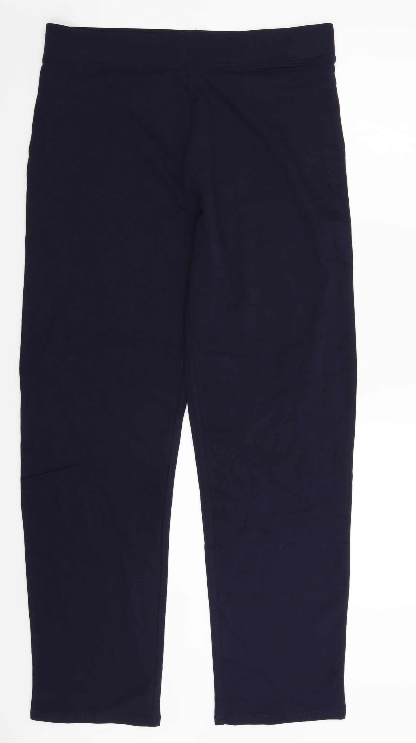 Marks and Spencer Womens Blue   Capri Leggings Size 14 L31 in