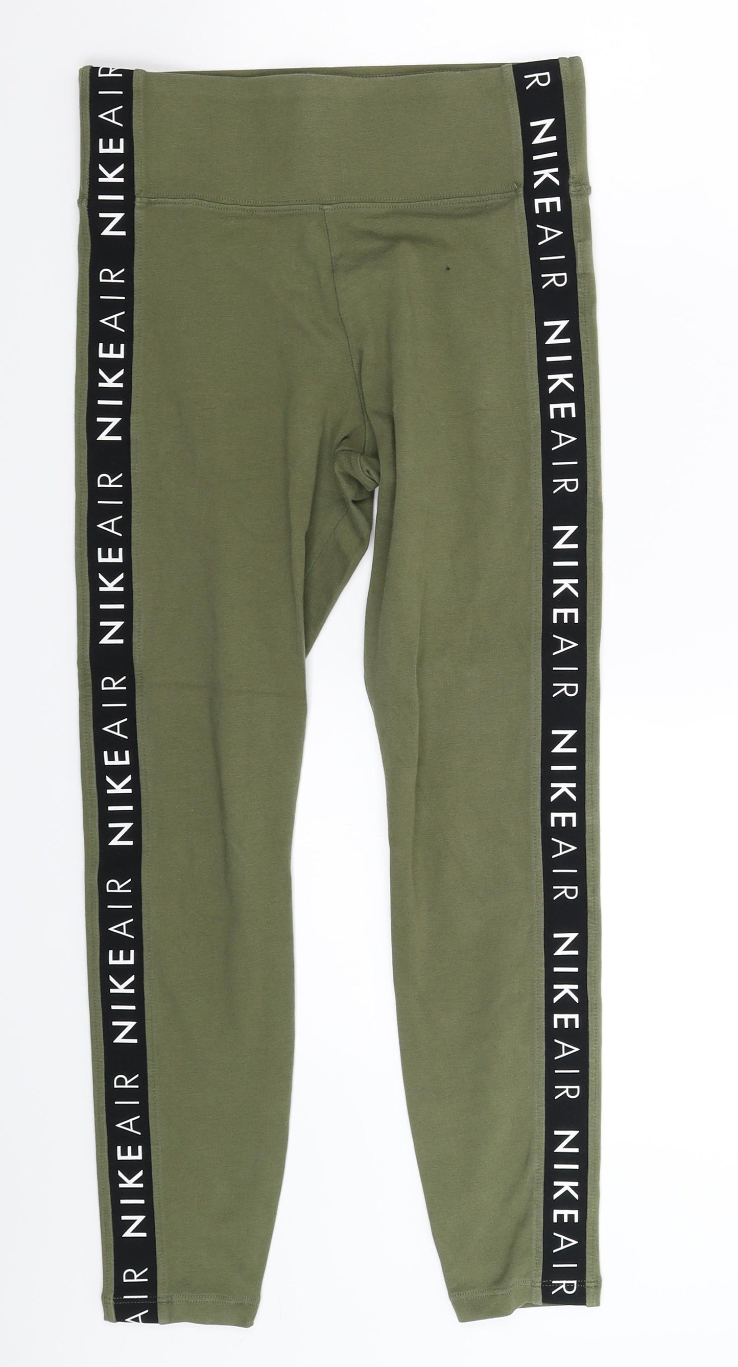 Nike Womens Green   Cropped Leggings Size S L24 in