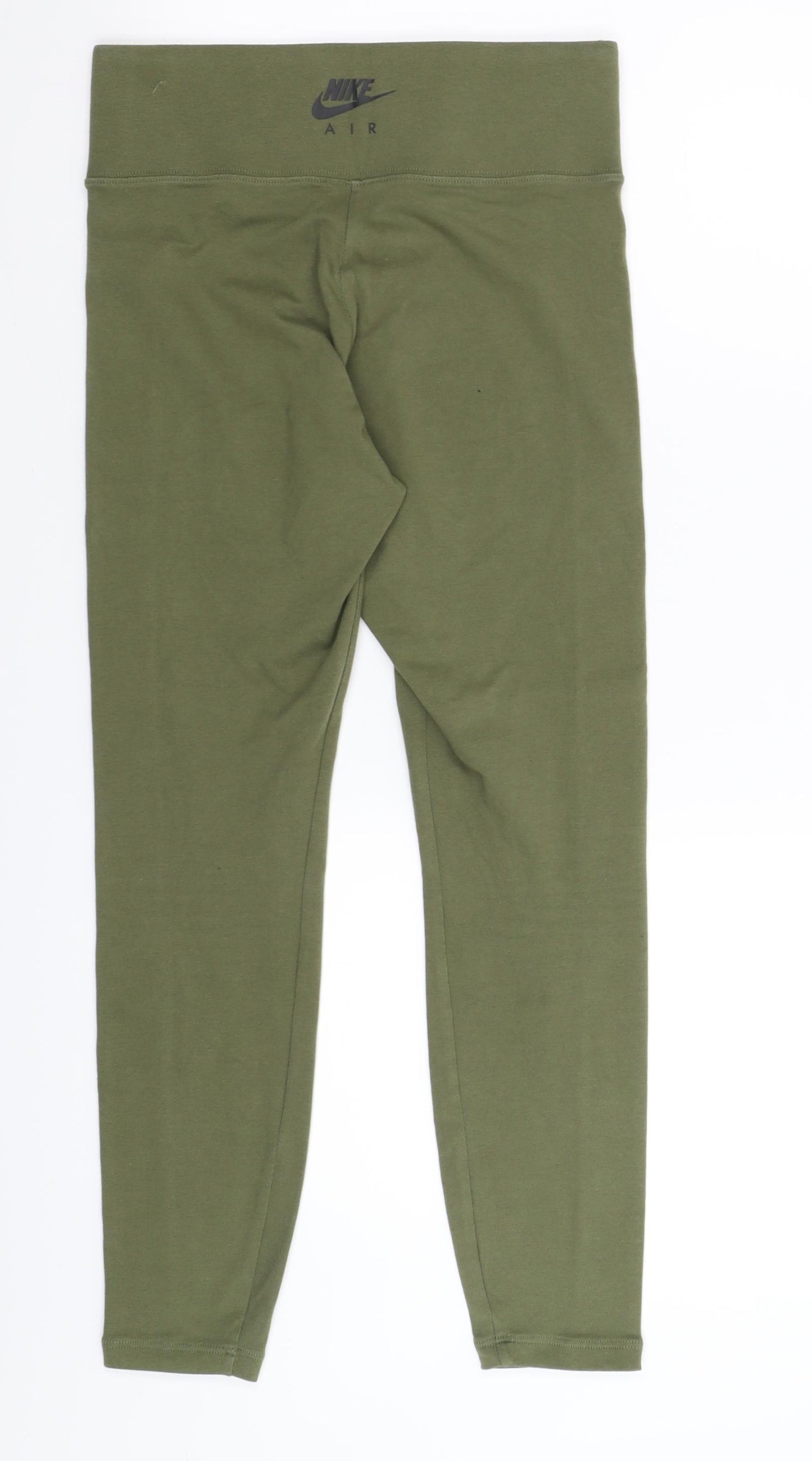 Nike Womens Green   Cropped Leggings Size S L24 in