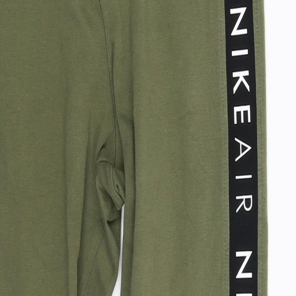 Nike Womens Green   Cropped Leggings Size S L24 in
