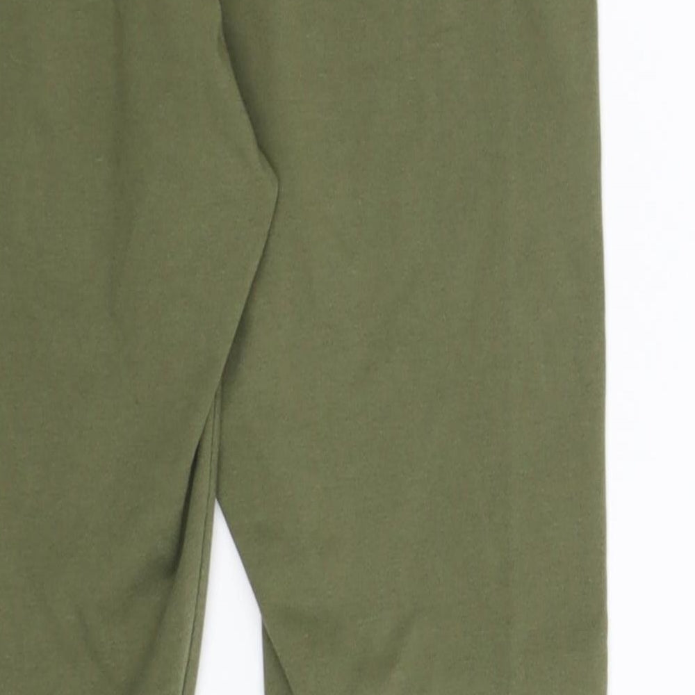 Nike Womens Green   Cropped Leggings Size S L24 in