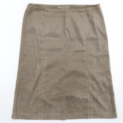 NEXT Womens Grey   A-Line Skirt Size 12