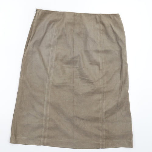 NEXT Womens Grey   A-Line Skirt Size 12