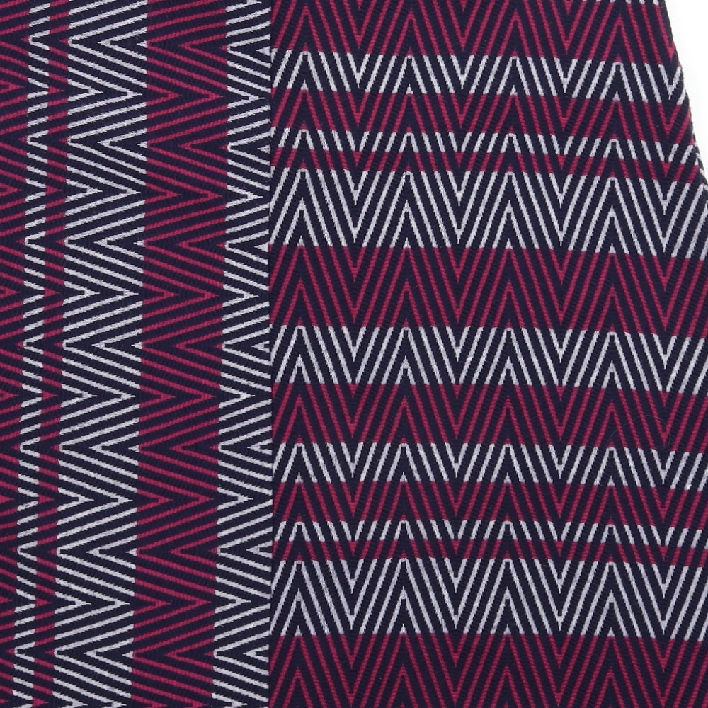 NEXT Womens Multicoloured Geometric  A-Line Skirt Size 10