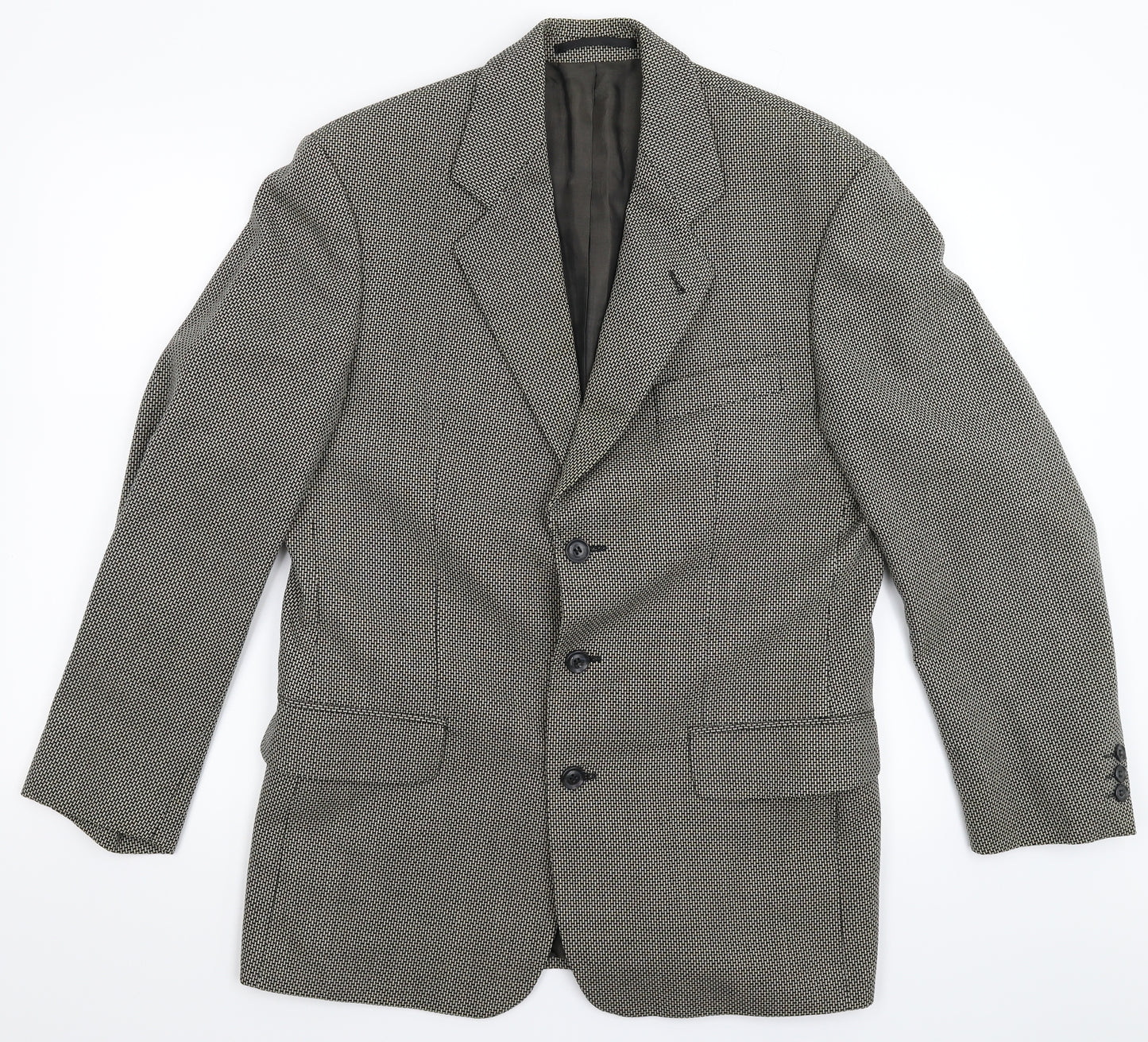Classic Stones Mens Beige   Jacket Suit Jacket Size 38