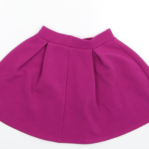 Preworn Girls Pink   A-Line Skirt Size S