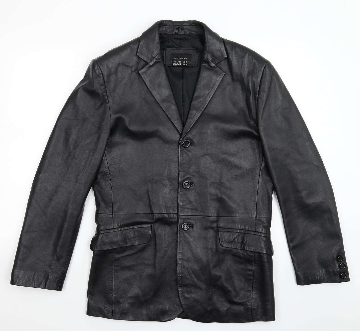 Zara Mens Black   Jacket Blazer Size M