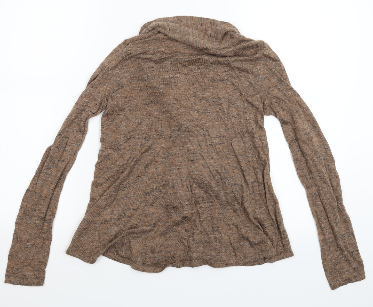 Backdrop Womens Grey  Knit Pullover Jumper Size S