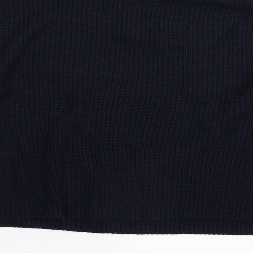 Divided Womens Blue  Knit Pullover Jumper Size M