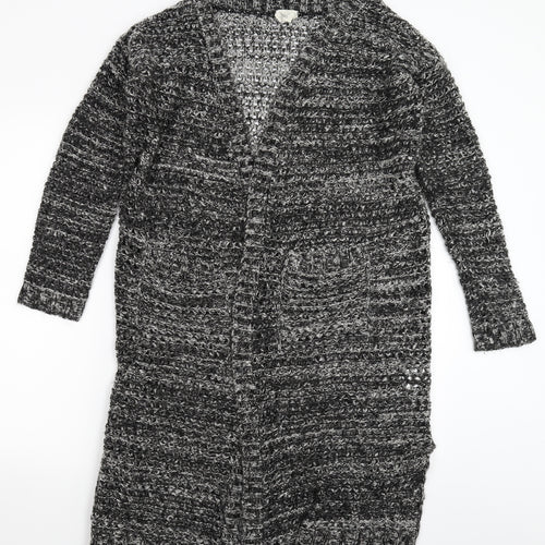 Pins & Needles Womens Grey  Knit Cardigan Jumper Size S  - Oversized