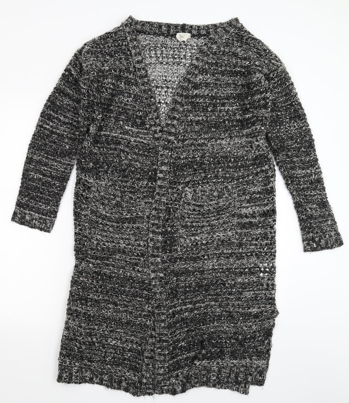 Pins & Needles Womens Grey  Knit Cardigan Jumper Size S  - Oversized