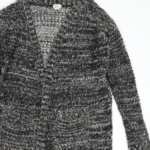 Pins & Needles Womens Grey  Knit Cardigan Jumper Size S  - Oversized