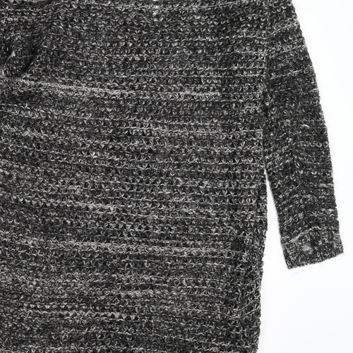 Pins & Needles Womens Grey  Knit Cardigan Jumper Size S  - Oversized