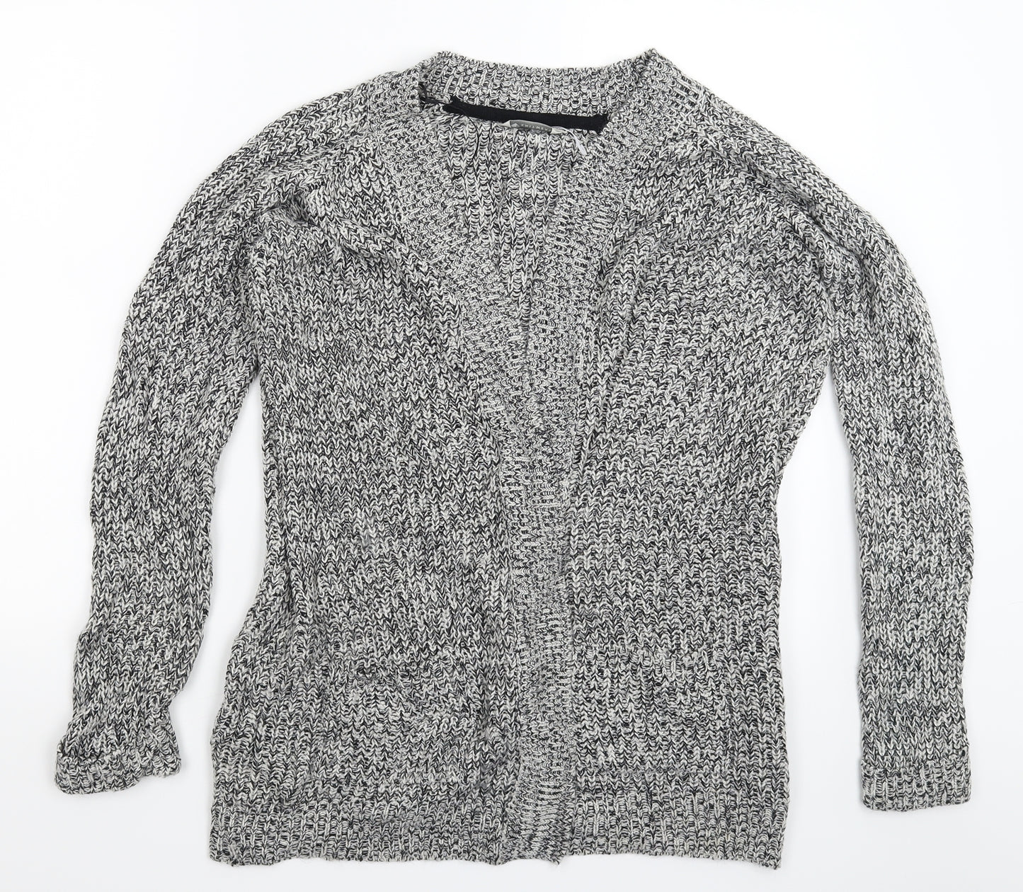 BHS Womens Grey  Knit Cardigan Jumper Size 12