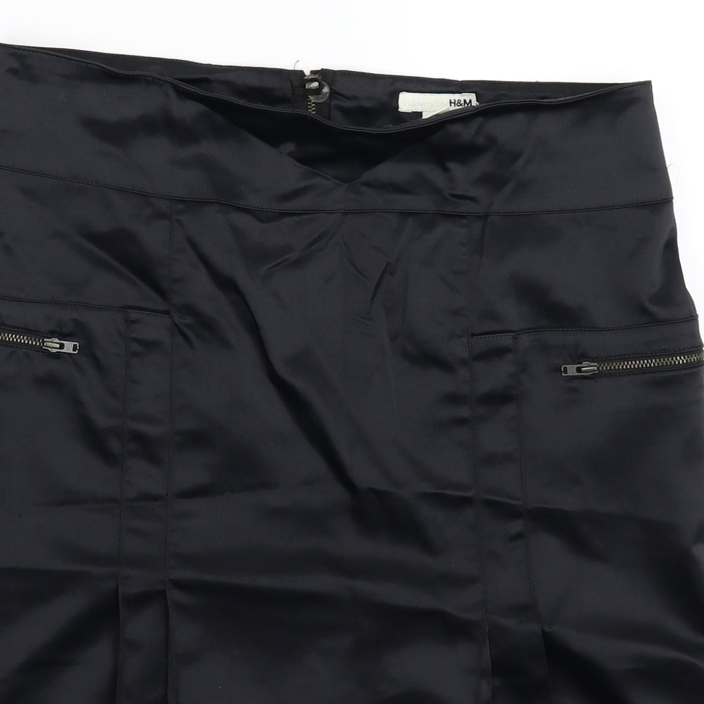 H&M Womens Black   Straight & Pencil Skirt Size 12