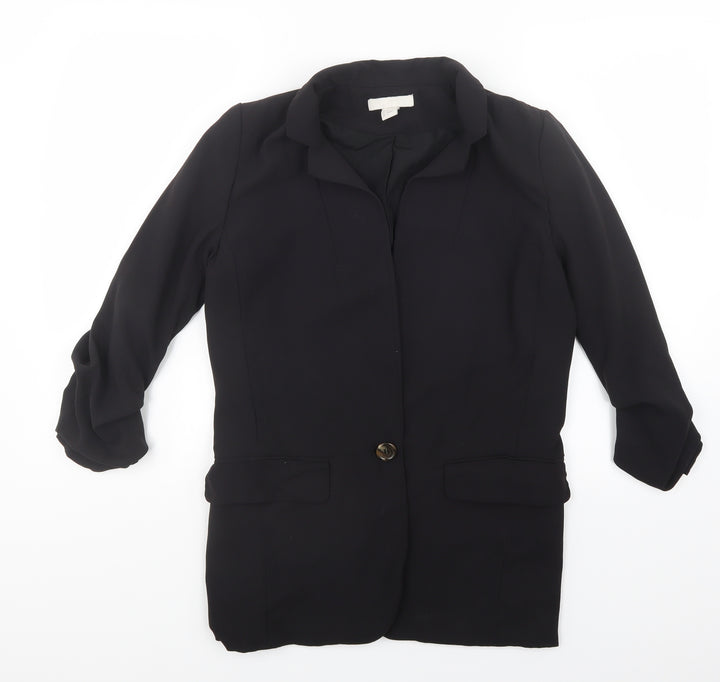 H&M Womens Black   Jacket  Size 8