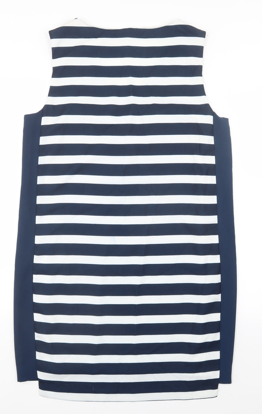 Vera Moda Womens Blue Striped  Shift  Size L