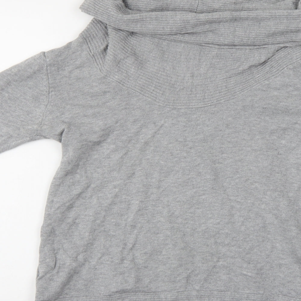 Yessica Womens Grey   Pullover Jumper Size S
