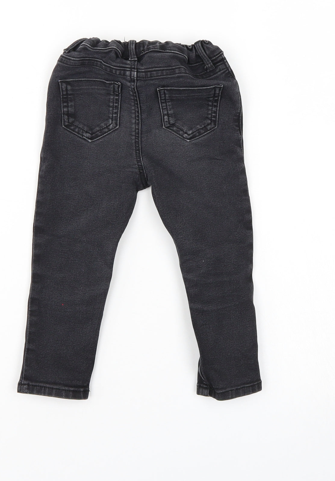 River Island Boys Black  Denim  Jeans Size 18-24 Months