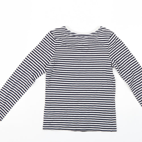 TU Boys Blue Striped  Basic Casual Size 6 Years