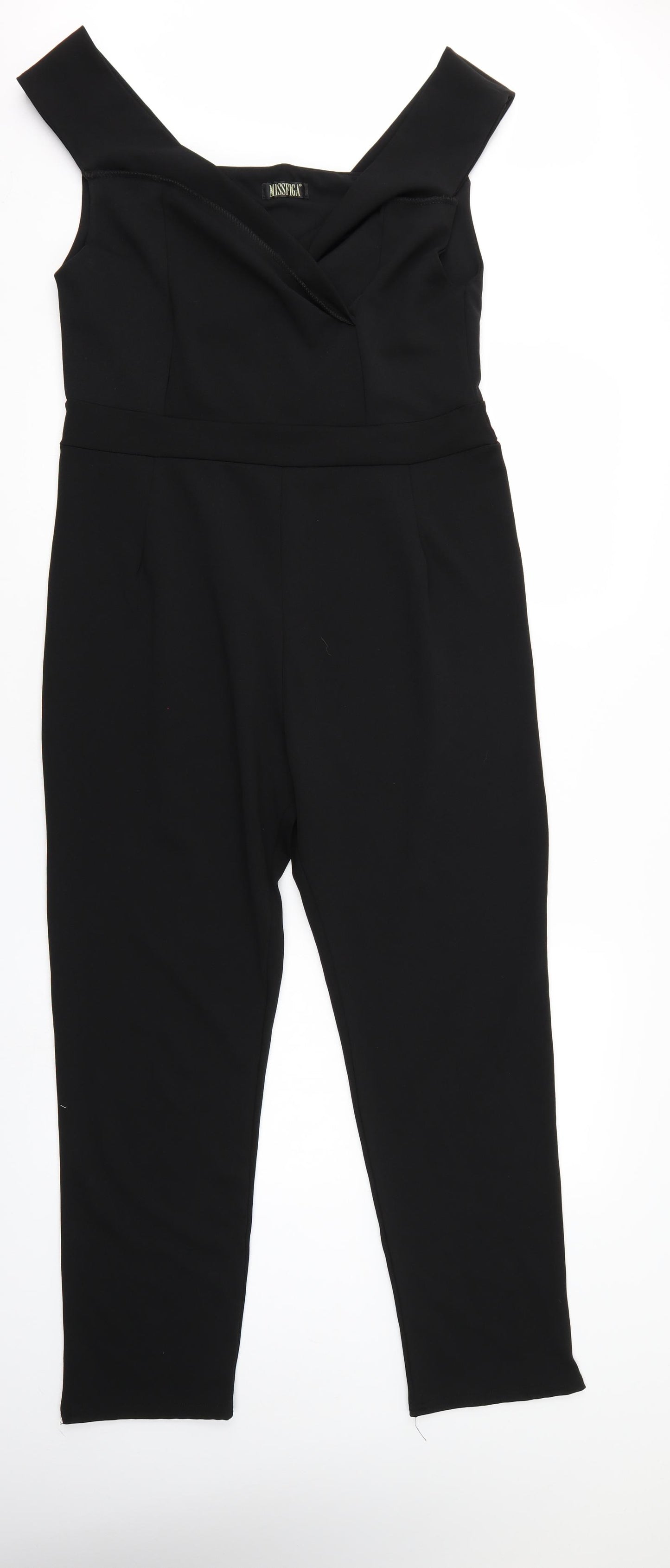 Missfiga Womens Black   Jumpsuit One-Piece Size 16