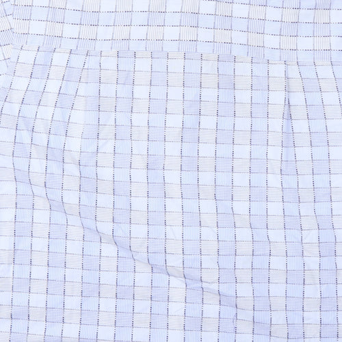 Wolsey Mens Blue Check   Button-Up Size M
