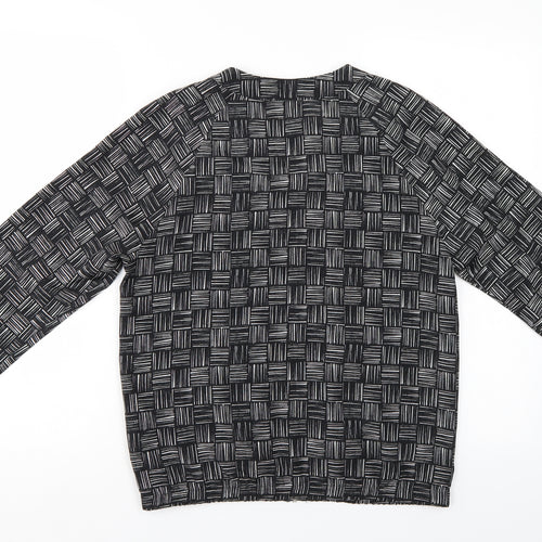 NEXT Womens Black Check  Jacket  Size S  - lightweight summer jacket