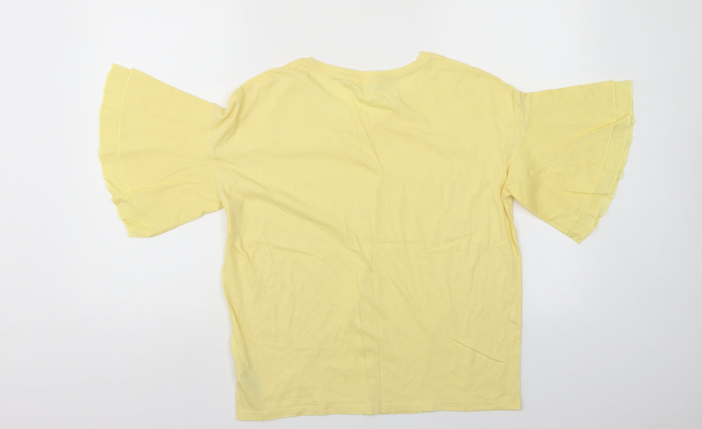 NEXT Womens Yellow   Basic Blouse Size 8