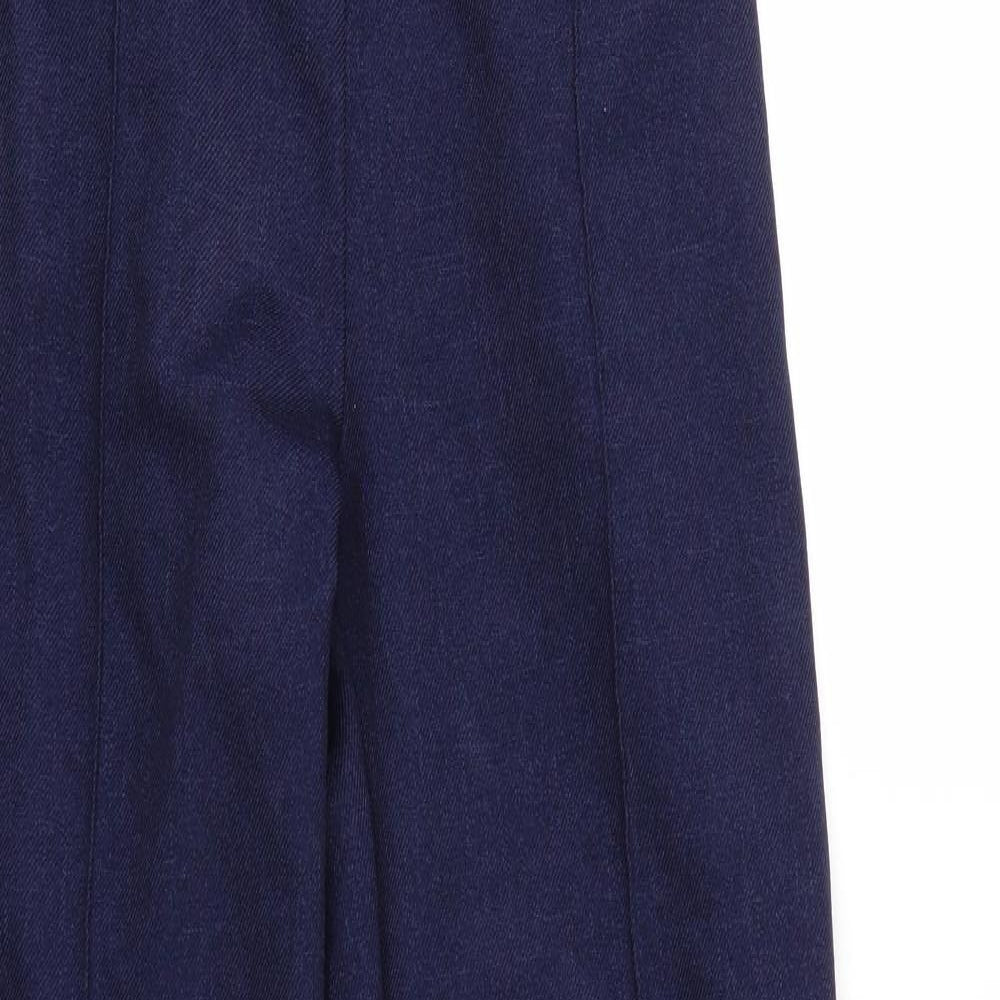 Papaya Womens Blue   Trousers  Size 12 L28 in