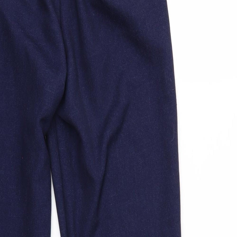 Papaya Womens Blue   Trousers  Size 12 L28 in