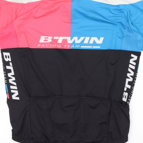 DECATHLON Womens Black   Basic T-Shirt Size M