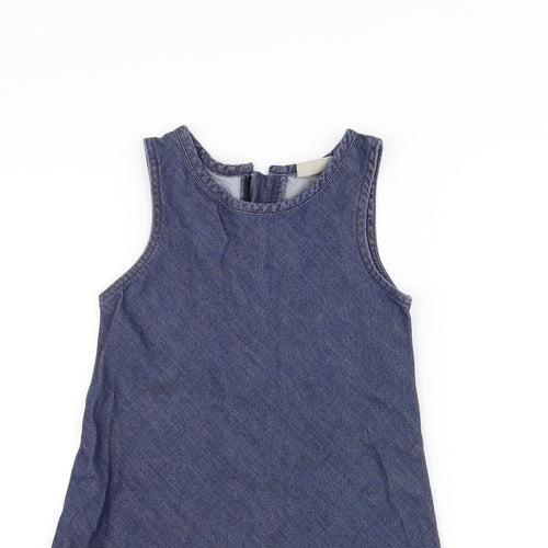 NEXT Girls Blue  Denim A-Line  Size 7 Years