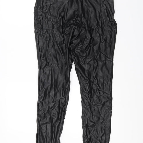Topshop Womens Black   Trousers  Size 14 L29 in