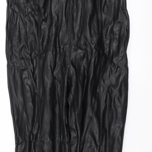 Topshop Womens Black   Trousers  Size 14 L29 in