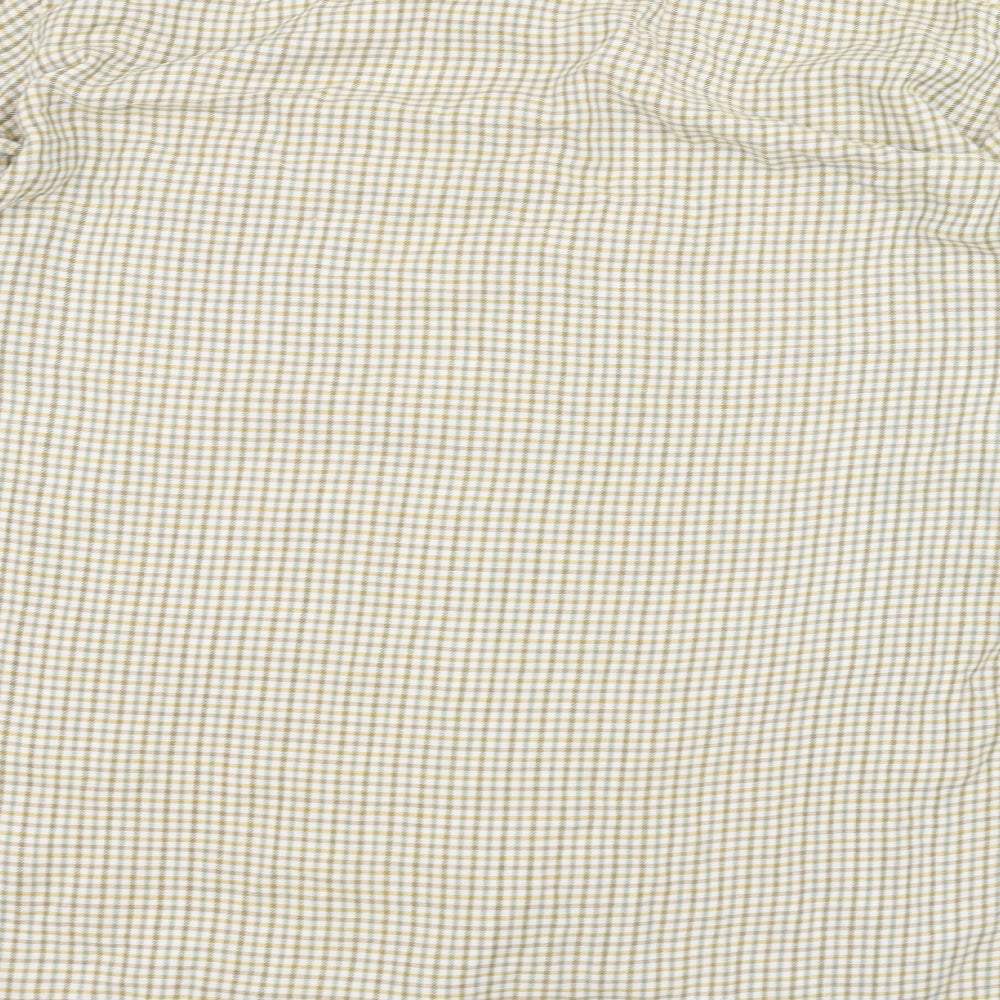 Preworn Mens Brown    Dress Shirt Size 16.5