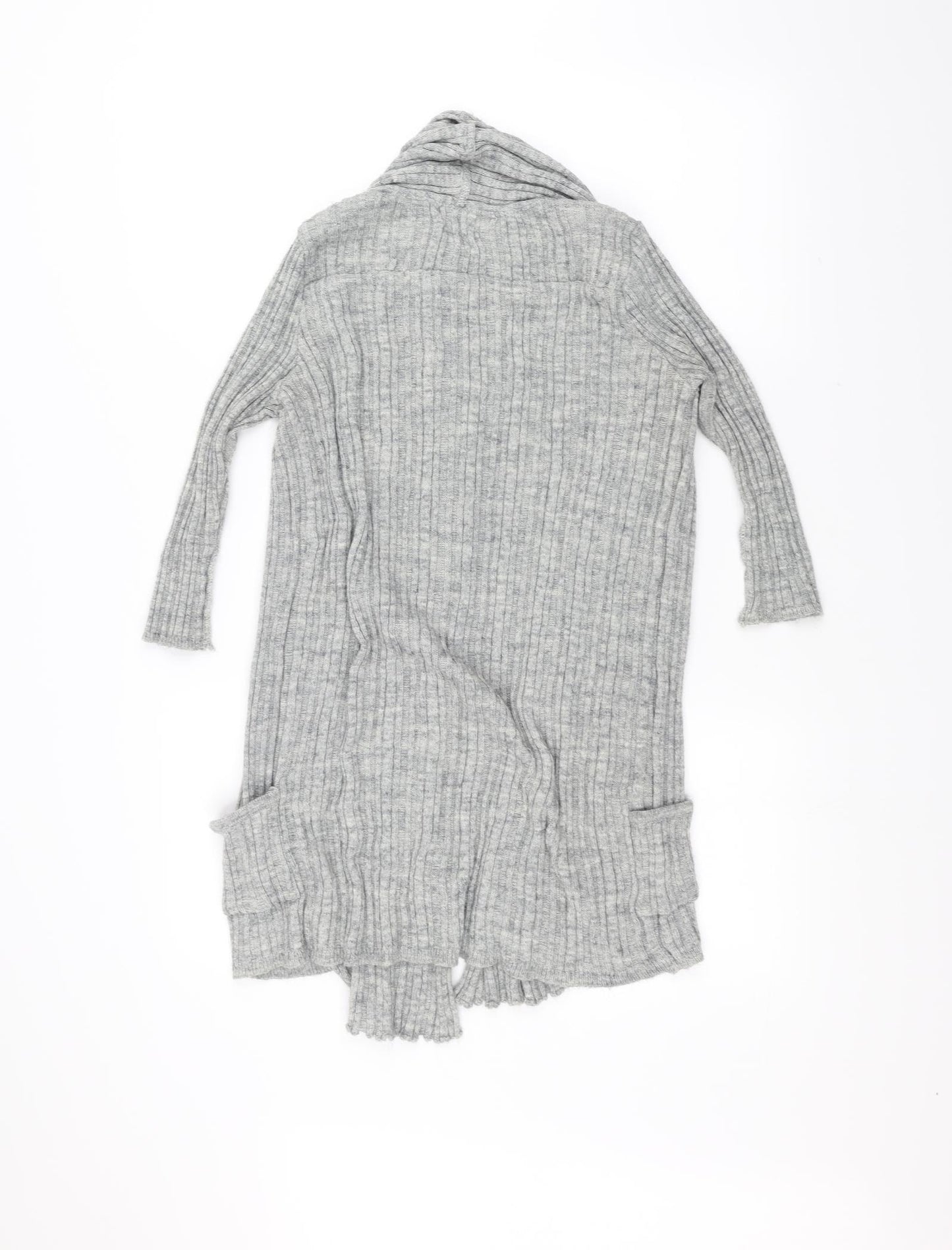 River Island Womens Grey   Jacket Coatigan Size 8