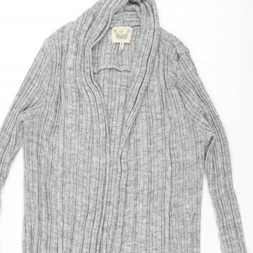 River Island Womens Grey   Jacket Coatigan Size 8