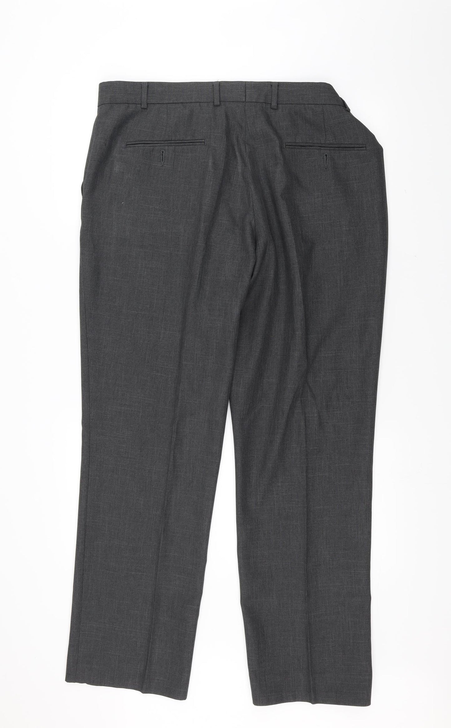 F&F Mens Grey   Trousers  Size 38 L30 in