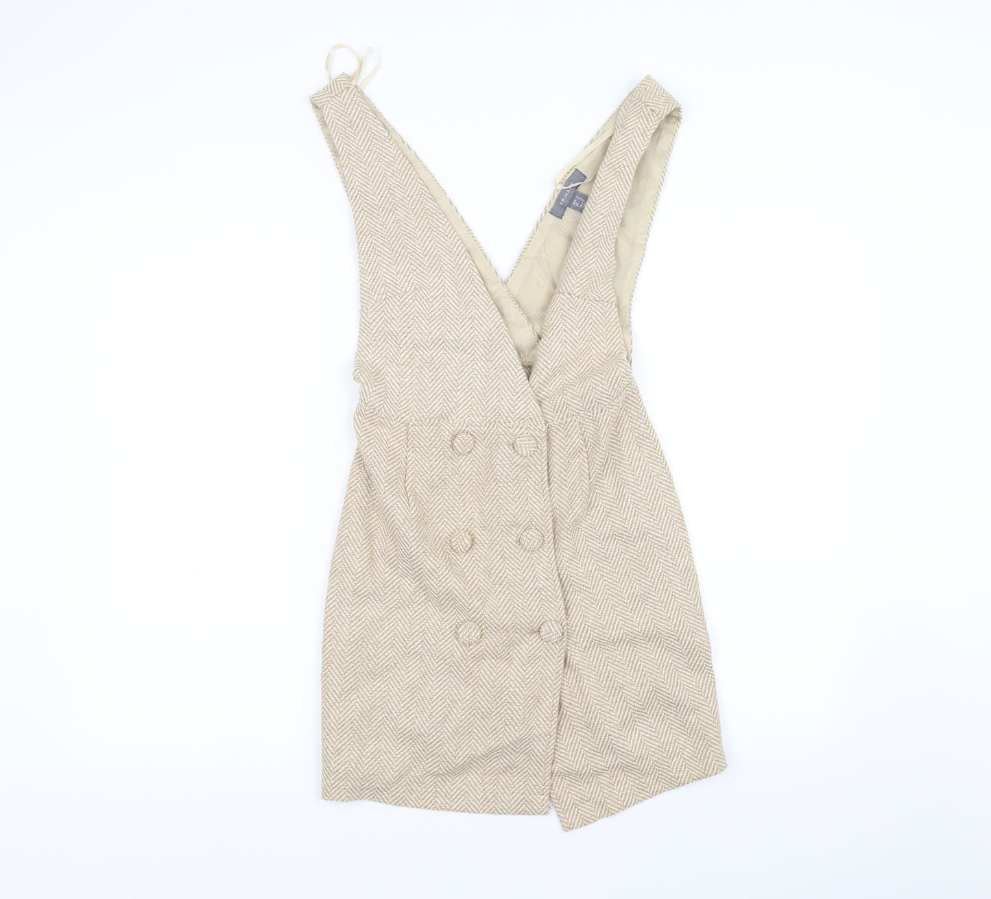 Primark Womens Brown   Basic T-Shirt Size 4