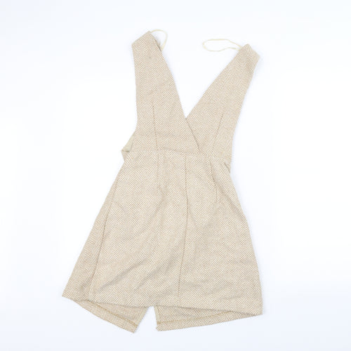 Primark Womens Brown   Basic T-Shirt Size 4