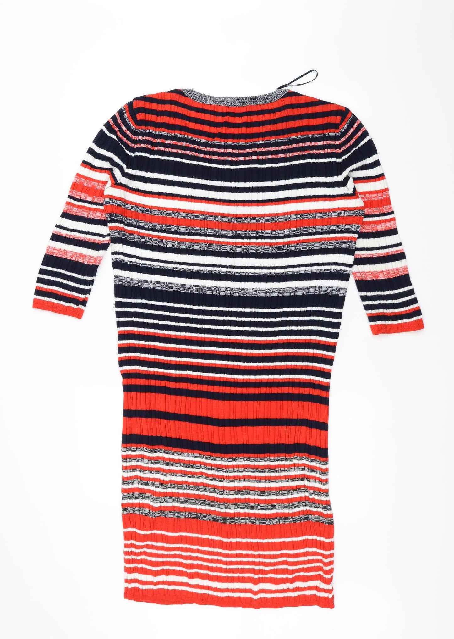 George Womens Red Striped  Pencil Dress  Size 16