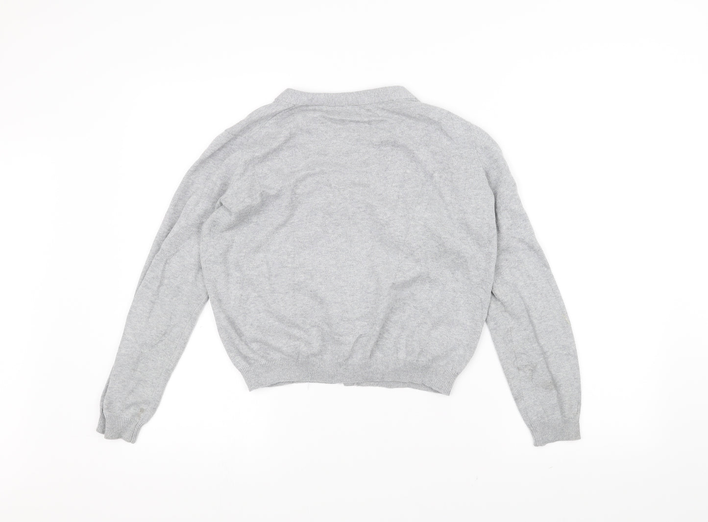 Preworn Womens Grey   Cardigan Jumper Size 12