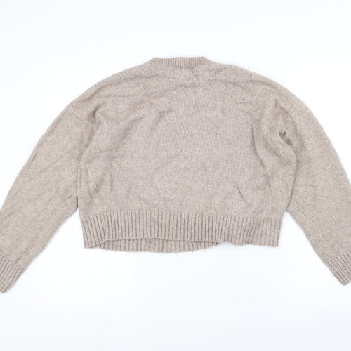 New Look Womens Brown   Pullover Jumper Size L
