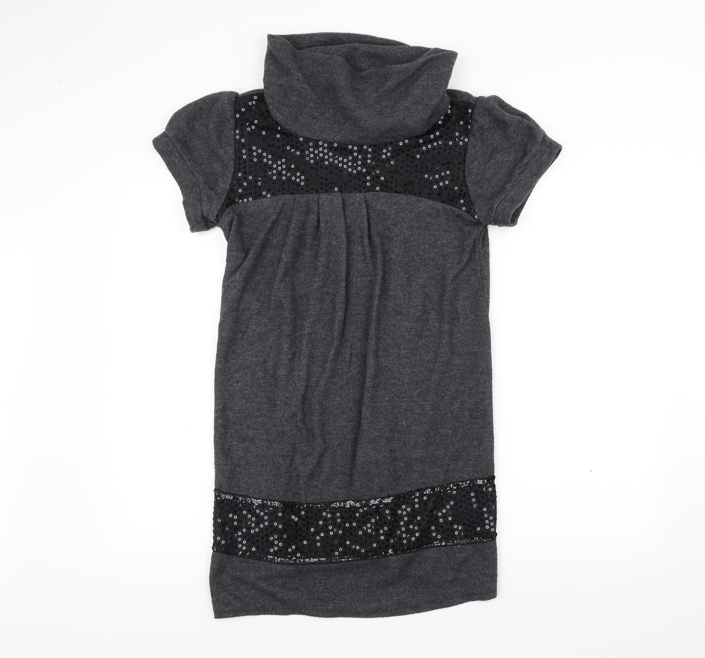 shikha Womens Grey   Pullover Jumper Size M