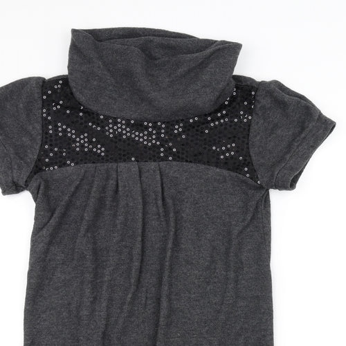 shikha Womens Grey   Pullover Jumper Size M
