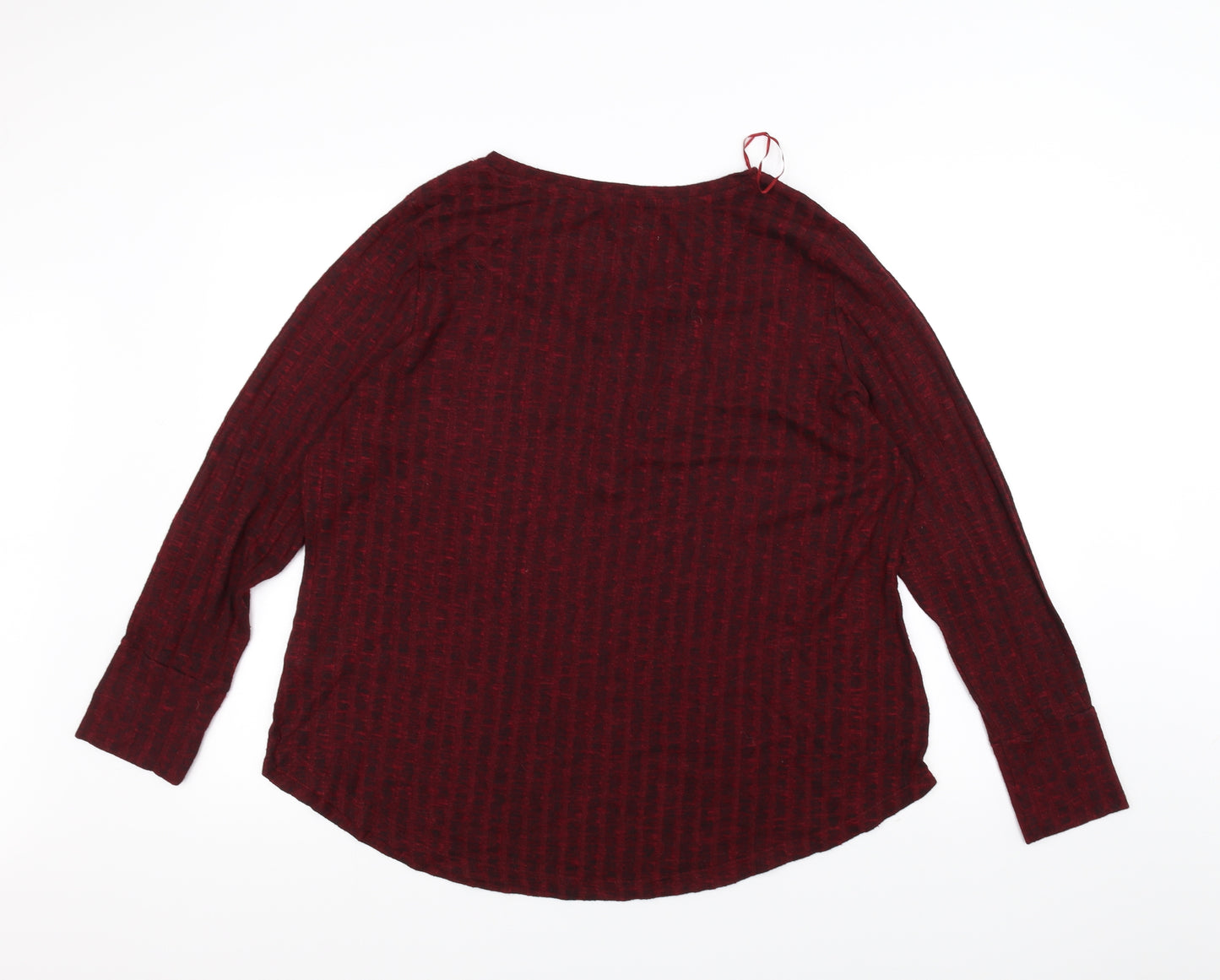 Papaya Womens Red   Basic T-Shirt Size 20