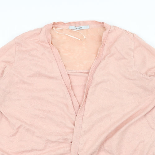 George Womens Pink   Jacket Coatigan Size 12