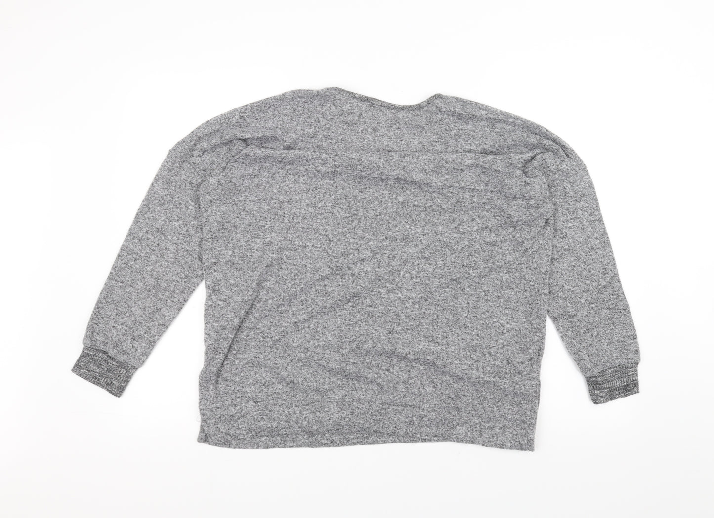 Peacocks Womens Grey   Pullover Jumper Size 14